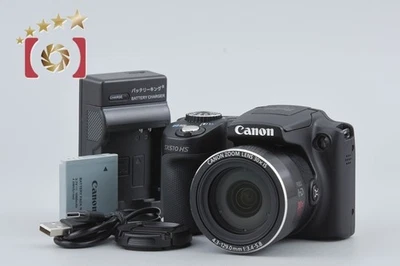 Cámara digital compacta Canon PowerShot SX510 HS negra usada Foto 1 de 4