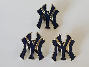 (Paquete de 3) Prendedores de solapa esmaltados del equipo de béisbol MLB New York Yankees, ENVÍO GRATUITO - Imagen 1 de 5