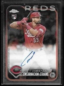 2024 Topps Cromo Christian Encarnación-Strand Auto RC #RA-CEN - Imagen 1 de 2