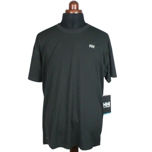 NUEVA Camiseta Helly Hansen Para Hombre 2XL Negra X-Cool Entrenamiento Manga Corta - Imagen 1 de 6
