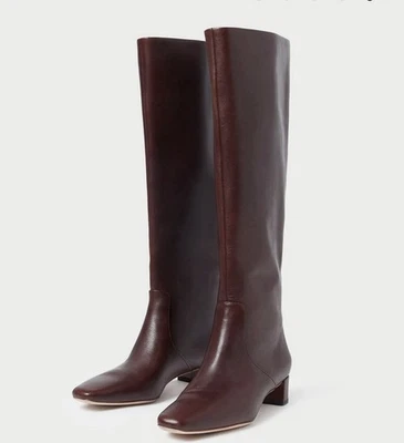 Loeffler Randall Indy Calfskin Tall Boots - Image 1 of 4