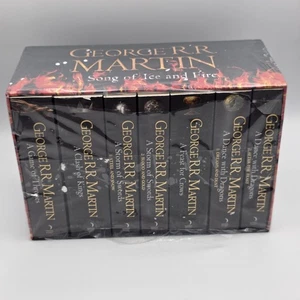 Game of Thrones : A Song of Ice and Fire 7 Books Box Set By George R R Martin - Picture 1 of 6