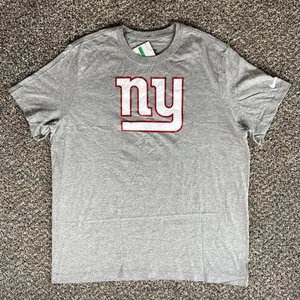 Nike New York Giants T Shirt Men’s XL Gray Cotton NEW - Picture 1 of 4