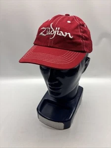 Zildjian Baseball Cap Strapback Hat Men OSFA (RED)Drumsticks Drummer Cymbals - Picture 1 of 6
