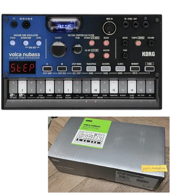 KORG Volca Nubass Vacuum Tube Analog Synthesizer - Bild 1 von 4