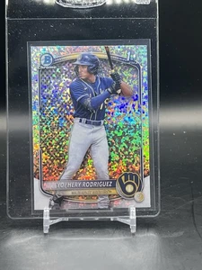 Bowman 2025 - Chrome Prospects Yophery Rodriguez #BCP-36 mini refractor de diamantes - Imagen 1 de 2