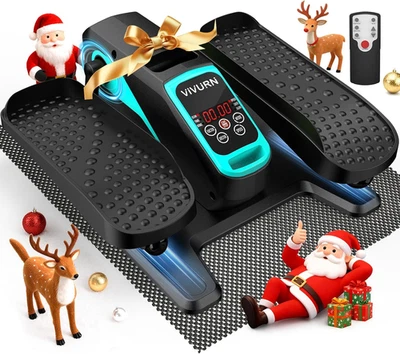 -018 under Desk Elliptical 12 Speed 5 Modes Mini Motorized Leg Exerciser While S - Image 1 of 4