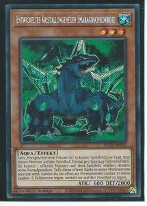 Yu-Gi-Oh! Entwickeltes Kristallungeheuer Smaragdschildkröte Secret BLCR-DE012 NM - Bild 1 von 1