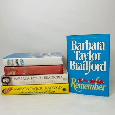Lote de 5 libros duros y de bolsillo para mujer Barbara Taylor Bradford Foto 1 de 4