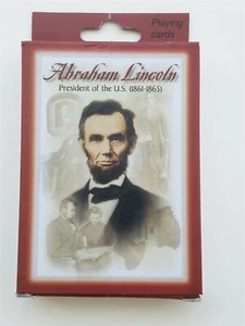 Abraham Lincoln President of the US 1861 to 1865 Playing Cards - Picture 1 of 8