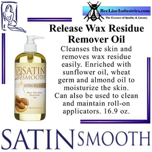 Aceite removedor de residuos de cera de liberación suave satinado 16,9 oz - Imagen 1 de 2