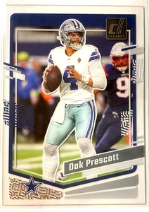 Dak Prescott 2023 Panini Donruss Clearly #14 Dallas Cowboys Base Card - Picture 1 of 2