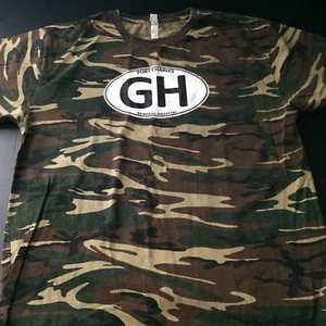 General Hospital Port Charles T-Shirt XL 100% Baumwolle Camouflage GH Camo Seife - Bild 1 von 6