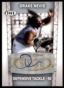 Drake Nevis 2011 SAGE HIT Autographs Silver Rookie Card RC Auto #A92 LSU Tigers - Picture 1 of 2