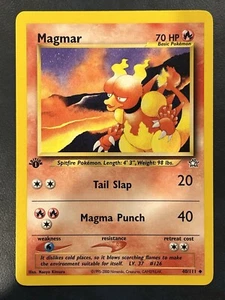 Pokémon TCG Magmar Neo Genesis 40/111 Regular 1st Edition NM - Picture 1 of 2