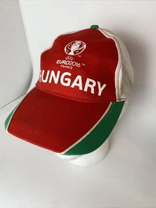 UEFA Euro 2016 France Hungary Hat Cap 58 cm  - Picture 1 of 10