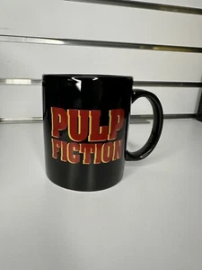 1994 Pulp Fiction Becher You Won’t Know The Facts seltene Kaffeetasse lizenziert - Bild 1 von 3