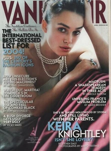 Vanity Fair - April 2004 - Keira Knightley - 2004 Best Dressed List - Picture 1 of 2