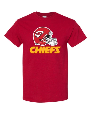 Kansas City CHIEFS Logo Shirt NFL Football Super Bowl Champions Cover