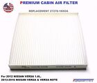 C31371 Cabin Air Filter for 2014 -19 NISSAN VERSA VERSA NOTE Replace 27278-1KK0A