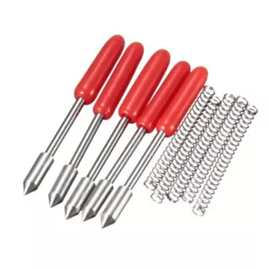 5Pcs 45° HQ Graphtec CB 09 Blades for Vinyl Cutter Cutting Plotter with Spring - Picture 1 of 11