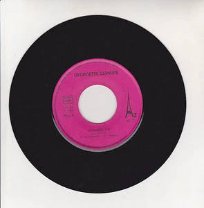 Georgette Lemaire Vinyl 45 RPM 7 " La Comedy - All Proms -disc Az 569 F Reduced - Picture 1 of 1