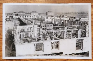 Foto de prensa de 1939 de The Rebuilding of Camp Dix para convertirse en Fort Dix de Nueva Jersey - Imagen 1 de 1