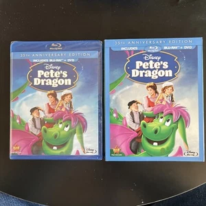 Disney Pete's Dragon 35th Anniversary Ed. Blu-ray & DVD NEW FACTORY SEALED - Picture 1 of 3