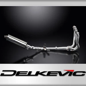 Suzuki GSX-S1000 2016-2024 Complete Exhaust 4-1 14" Oval Stainless Muffler - Picture 1 of 5