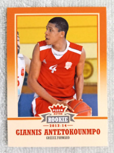 2013-14 Fleer Retro Giannis Antetokounmpo Rookie Card #47 Ungraded w/ Top Loader