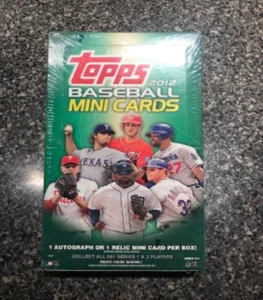 2012 Topps Mini Baseball Factory Sealed Hobby Box - Picture 1 of 1