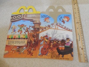 Vintage 1990s Jungle Book Talespin Happy Meal Box unused Disney Tale Spin #2 - Picture 1 of 4