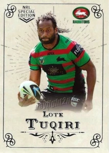 2018 SOUTH SYDNEY RABBITOHS NRL Card LOTE TUQIRI Glory - Picture 1 of 1