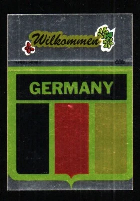 GERMANY 1978 FLEER SHINY JET SET STICKERS EXCELLENT NO CREASES - Image 1 of 2