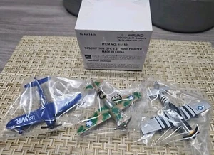 3.5" 3pc  Northrop Grumman Models F4U-4, P51-D Mustang, P4-U Tiger! Planes 15150 - Picture 1 of 5