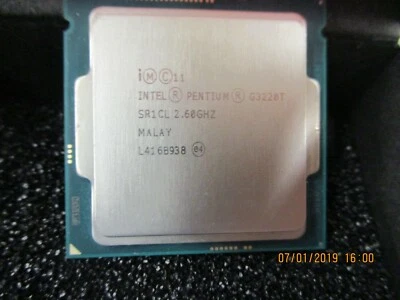 INTEL - CM8064601483713S R1CL - Intel Pentium G3220T SR1CL 2.6GHz Dual Core CPU - Image 1 of 4