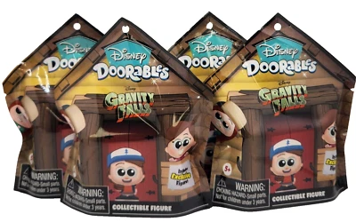 4x BOLSO CIEGO GRAVITY FALLS DISNEY DOORABLES FIGURA AUTÉNTICO OFICIAL CON LICENCIA Foto 1 de 2
