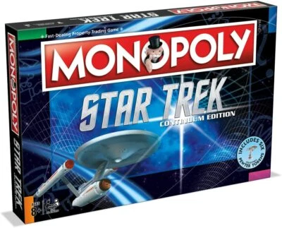 Star Trek Monopoly Continuum Edition Board Game New Sealed - Image 1 of 4