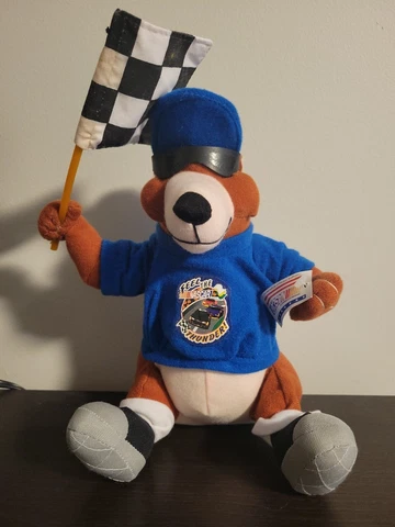 NASCAR 1998 Feel The Thunder Bear Plush w/ TAGS Cover
