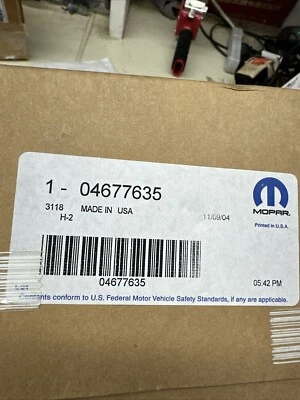 Mopar 04677635 A/C Climate Control Unit 1999 Chrysler Voyager NOS - Image 1 of 4