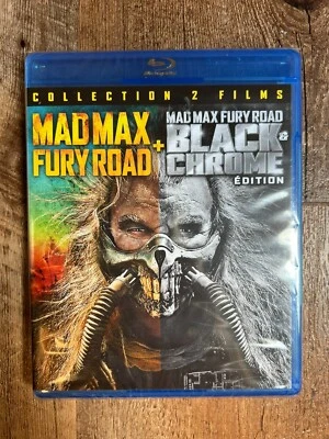 Mad Max: Fury Road - Black & Chrome Edition (Blu-ray, Import, Region Free) *NEW* - Image 1 of 3