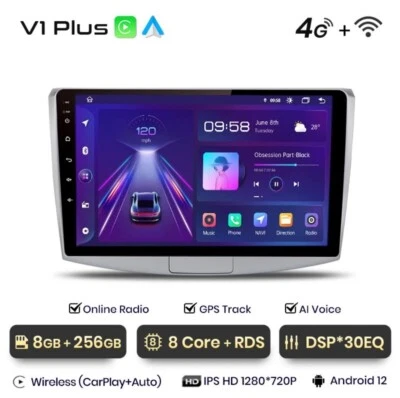 Autoradio per Passat B7 B6 CC 2010-2015 8G+256GB 8Core 4G+WIFI CarPlay Wireless. - Immagine 1 di 4