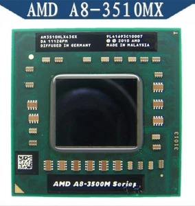 AMD A8-3510MX AM3510HLX43GX 1.8 GHz quad-core Socket FS1 Notebooks CPU - Picture 1 of 3