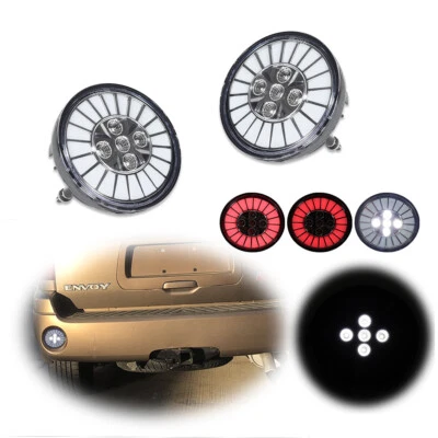 Kit de luz de respaldo LED de lente transparente para 02-09 GMC ENVIADO/ENVIADO XL 02-09/SOLSTICIO Foto 1 de 4