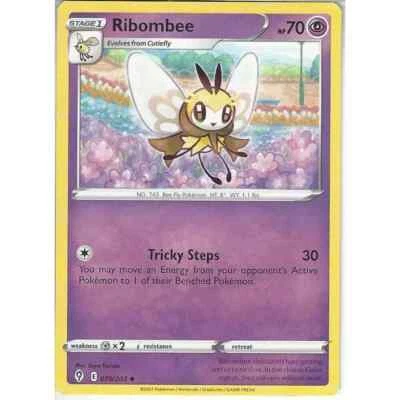079/203 Ribombee | Uncommon | Pokemon Trading Card SWSH07 Evolving Skies TCG - Image 1 of 2