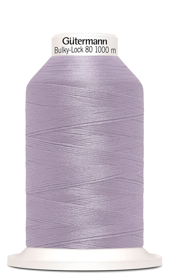 Gutermann Bulky-Lock No.80, #158 LAVENDER 1000m Overlocking Thread - Image 1 of 1