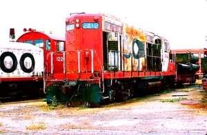 ORIGINAL KODACHROME SLIDE SOO LINE GP-9 #2412 SHOREHAM, MN SEPTEMBER 25, 1992 - Picture 1 of 1