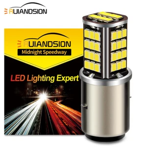 1PC BA20D H6 LED White 6000K Motorcycle Headlight Bulb Lamp Hi/Lo Beam DC 6V 12V - Picture 1 of 7