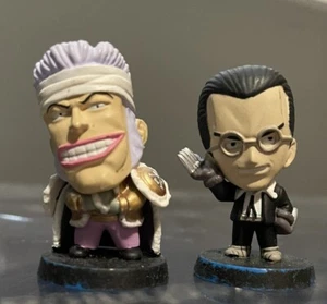 ONE PIECE Krieg & Kuro Mini Big Head Figure PLEX POPY CHARA HEROES ANIME - Picture 1 of 1