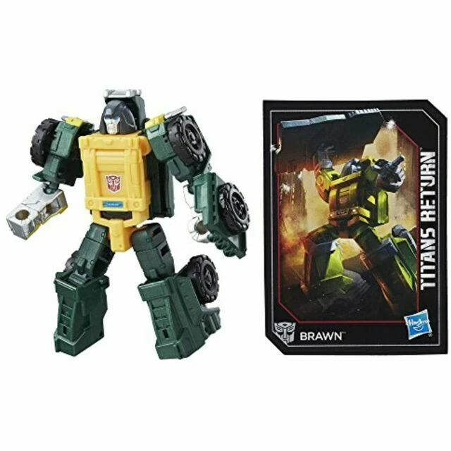 Hasbro Transformers Titans Return Legends Class Brawn Figure